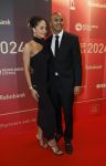 Arnhem 18 december 2024
Sportman van het jaar op Papendal. Sportgala.  Renzo Tjon A Joe en partner