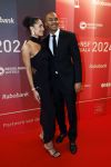 Arnhem 18 december 2024
Sportman van het jaar op Papendal. Sportgala.  Renzo Tjon A Joe en partner