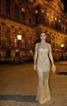 Amsterdam 10 december 2024
Staatsbezoek Portugal Koningin Maxima, president van Portugal Marcelo Rebelo de Sousaen  Koning Willem-Alexander bij paleis op de dam.. Romy Monteiro is uitgenodigd voor het diner