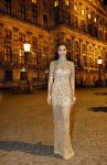 Amsterdam 10 december 2024
Staatsbezoek Portugal Koningin Maxima, president van Portugal Marcelo Rebelo de Sousaen  Koning Willem-Alexander bij paleis op de dam.. Romy Monteiro is uitgenodigd voor het diner