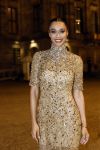 Amsterdam 10 december 2024
Staatsbezoek Portugal Koningin Maxima, president van Portugal Marcelo Rebelo de Sousaen  Koning Willem-Alexander bij paleis op de dam.. Romy Monteiro is uitgenodigd voor het diner
