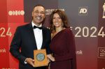 Arnhem 18 december 2024
Sportman van het jaar op Papendal. Sportgala.Ruud Gullit met zijn vriendin Karin de Rooij