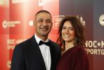 Arnhem 18 december 2024
Sportman van het jaar op Papendal. Sportgala.Ruud Gullit met zijn vriendin Karin de Rooij