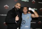 Hilversum 22 december 2024
Boxing infuencers event in studio 21 . Sjaak men boer Ayoub