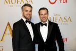 Amsterdam 17 december 2024
Premiere Mufasa (disney) in hotel l'Europe. Sven Sauve met partner
