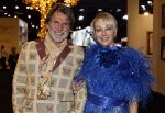 Amsterdam 14 november 2024
VIP Day Masters Expo in de RAI. Toine v Peperstraten loopt modeshgow Addy v d Krommenacker met Marianne Timmer