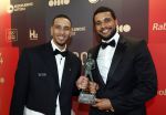 Arnhem 18 december 2024
Sportman van het jaar op Papendal. Sportgala. Worthy de Jong en Dimeo v d Horst