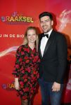 Amsterdam 7 december 2025
Premiere Juf Braaksel in Pathe Noord . david Cocheret kwam met zijn zwanger vrouw familie en vader Jan Cocheret