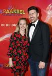 Amsterdam 7 december 2025
Premiere Juf Braaksel in Pathe Noord . david Cocheret kwam met zijn zwanger vrouw familie en vader Jan Cocheret