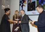 Amsterdam 11 december 2025
Eerste dag van de Masters expo in de RAI. Dick Advocaat krijgt prijs uit handen van Wendy v Dijk en Najib Amhali