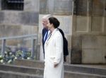 Amsterdam 11 december 2025
 Koning Willem-Alexander en koningin Maxima verwelkomende president van Finland Alexander Stubb met zijn echtgenote Suzanne Innes-Stubb op de Dam op de eerste dag van een tweedaags staatsbezoek aan Nederland. Femke Halsema en Jan v Zanen