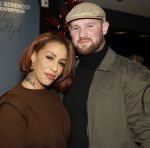 Bussum 8 december 2025
Premiere theatwershow Voor Altijd van Yves Berendse in t Spant. Glennis Grace kwam met haar vriend Eddy Reijner