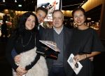 Amsterdam 11 december 2025
Eerste dag van de Masters expo in de RAI. Gunay Uslu  met Dick Advocaat  Wilftred Genee en Lili Genee
