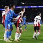 Eindhoven, 9 December 2025
PSV-Atletico Madrid, eindstand 2-3 CL
Championsleague
Guus Til