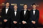 Papendal 17 december 2025
Sportgala waar oa de sportman en sportvrouw van het jaar gekozen worden . Harrie Lavreysen werd voor de tweede keer achter elkaar gekozen tot sportman van het jaar . Harrie kwam met zijn beste vrienden