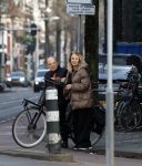 Amsterdam 22 december 2025
Jaap v Zweden en zijn vrouw Aaltje op straat in Amsterdam zuid.