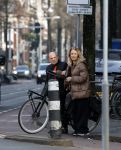 Amsterdam 22 december 2025
Jaap v Zweden en zijn vrouw Aaltje op straat in Amsterdam zuid.