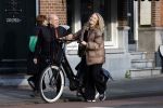 Amsterdam 22 december 2025
Jaap v Zweden en zijn vrouw Aaltje op straat in Amsterdam zuid.