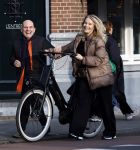 Amsterdam 22 december 2025
Jaap v Zweden en zijn vrouw Aaltje op straat in Amsterdam zuid.