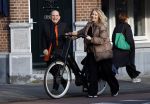 Amsterdam 22 december 2025
Jaap v Zweden en zijn vrouw Aaltje op straat in Amsterdam zuid.