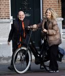 Amsterdam 22 december 2025
Jaap v Zweden en zijn vrouw Aaltje op straat in Amsterdam zuid.