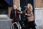 Amsterdam 22 december 2025
Jaap v Zweden en zijn vrouw Aaltje op straat in Amsterdam zuid.