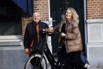Amsterdam 22 december 2025
Jaap v Zweden en zijn vrouw Aaltje op straat in Amsterdam zuid.