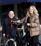 Amsterdam 22 december 2025
Jaap v Zweden en zijn vrouw Aaltje op straat in Amsterdam zuid.