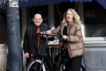 Amsterdam 22 december 2025
Jaap v Zweden en zijn vrouw Aaltje op straat in Amsterdam zuid.
