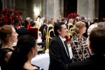 Amsterdam 11 december 2025
 Koning Willem-Alexander en koningin Maxima verwelkomen de president van Finland Alexander Stubb met zijn echtgenote Suzanne Innes-Stubb op de Dam op de eerste dag van een tweedaags staatsbezoek aan Nederland. s Avonds was het staatsbanket waar ook Prinses Amlia aanwezig was. Jari Litmanen