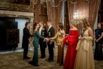 Amsterdam 11 december 2025
 Koning Willem-Alexander en koningin Maxima verwelkomen de president van Finland Alexander Stubb met zijn echtgenote Suzanne Innes-Stubb op de Dam op de eerste dag van een tweedaags staatsbezoek aan Nederland. s Avonds was het staatsbanket waar ook Prinses Amlia aanwezig was. Jari Litmanen met zijn vrouw