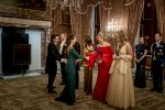Amsterdam 11 december 2025
 Koning Willem-Alexander en koningin Maxima verwelkomen de president van Finland Alexander Stubb met zijn echtgenote Suzanne Innes-Stubb op de Dam op de eerste dag van een tweedaags staatsbezoek aan Nederland. s Avonds was het staatsbanket waar ook Prinses Amlia aanwezig was. Jari Litmanen met zijn vrouw