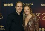 Papendal 17 december 2025
Sportgala waar oa de sportman en sportvrouw van het jaar gekozen worden . Kira Toussaint met partner