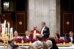 Amsterdam 11 december 2025
 Koning Willem-Alexander en koningin Maxima verwelkomen de president van Finland Alexander Stubb met zijn echtgenote Suzanne Innes-Stubb op de Dam op de eerste dag van een tweedaags staatsbezoek aan Nederland. s Avonds was het staatsbanket waar ook Prinses Amlia aanwezig was.