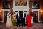 Amsterdam 11 december 2025
 Koning Willem-Alexander en koningin Maxima verwelkomen de president van Finland Alexander Stubb met zijn echtgenote Suzanne Innes-Stubb op de Dam op de eerste dag van een tweedaags staatsbezoek aan Nederland. s Avonds was het staatsbanket waar ook Prinses Amlia aanwezig was.