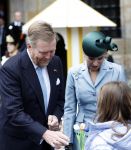 Amsterdam 11 december 2025
 Koning Willem-Alexander en koningin Maxima verwelkomende president van Finland Alexander Stubb met zijn echtgenote Suzanne Innes-Stubb op de Dam op de eerste dag van een tweedaags staatsbezoek aan Nederland. Ministers