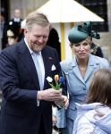 Amsterdam 11 december 2025
 Koning Willem-Alexander en koningin Maxima verwelkomende president van Finland Alexander Stubb met zijn echtgenote Suzanne Innes-Stubb op de Dam op de eerste dag van een tweedaags staatsbezoek aan Nederland. Ministers