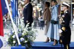 Amsterdam 11 december 2025
 Koning Willem-Alexander en koningin Maxima verwelkomende president van Finland Alexander Stubb met zijn echtgenote Suzanne Innes-Stubb op de Dam op de eerste dag van een tweedaags staatsbezoek aan Nederland
