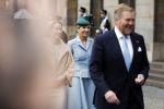 Amsterdam 11 december 2025
 Koning Willem-Alexander en koningin Maxima verwelkomende president van Finland Alexander Stubb met zijn echtgenote Suzanne Innes-Stubb op de Dam op de eerste dag van een tweedaags staatsbezoek aan Nederland