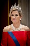 Amsterdam 11 december 2025
 Koning Willem-Alexander en koningin Maxima verwelkomen de president van Finland Alexander Stubb met zijn echtgenote Suzanne Innes-Stubb op de Dam op de eerste dag van een tweedaags staatsbezoek aan Nederland. s Avonds was het staatsbanket waar ook Prinses Amlia aanwezig was.