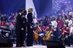 Breda 9 december 2025
Koningin Maxima bij het kerst Muziek gala in het chasse theater. Buddy Vedder en Edsilia Rombley presenteren het .