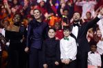 Breda 9 december 2025
Koningin Maxima bij het kerst Muziek gala in het chasse theater. Buddy Vedder en Edsilia Rombley presenteren het .