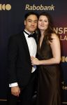 Papendal 17 december 2025
Sportgala waar oa de sportman en sportvrouw van het jaar gekozen worden . Loran de Munck op de rode loper met partner