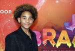 Amsterdam 7 december 2025
Premiere Juf Braaksel in Pathe Noord . Nathan Mbui