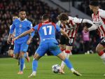 Eindhoven, 9 December 2025
PSV-Atletico Madrid, eindstand 2-3 CL
Championsleague
Paul Wanner met David Hancko