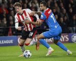 Eindhoven, 9 December 2025
PSV-Atletico Madrid, eindstand 2-3 CL
Championsleague
Paul Wanner met David Hancko