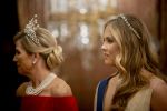 Amsterdam 11 december 2025
 Koning Willem-Alexander en koningin Maxima verwelkomen de president van Finland Alexander Stubb met zijn echtgenote Suzanne Innes-Stubb op de Dam op de eerste dag van een tweedaags staatsbezoek aan Nederland. s Avonds was het staatsbanket waar ook Prinses Amlia aanwezig was.
