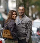 Amsterdam 9 oktober 2025
Ruud Gullit met vriendin Karin de Rooij in Amsterdam zuid