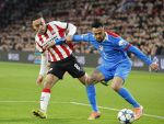 Eindhoven, 9 December 2025
PSV-Atletico Madrid, eindstand 2-3 CL
Championsleague
Sergino Dest