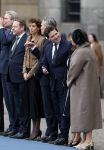 Amsterdam 11 december 2025
 Koning Willem-Alexander en koningin Maxima verwelkomende president van Finland Alexander Stubb met zijn echtgenote Suzanne Innes-Stubb op de Dam op de eerste dag van een tweedaags staatsbezoek aan Nederland. Thom van Campen